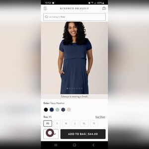 Kindred Bravely Elenor Nursing Dress